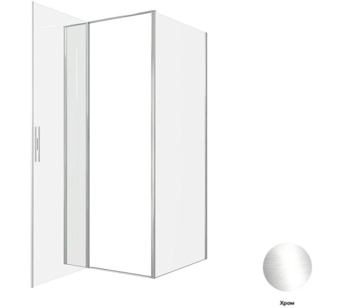 Душевой уголок Allen Brau Priority 90x90 3.31025.00 + 3.31043.00 хром