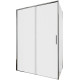 Душевой уголок Aquanet Pleasure Evo 130x80 AE65-130x80-CT профиль хром, прозрачное стекло
