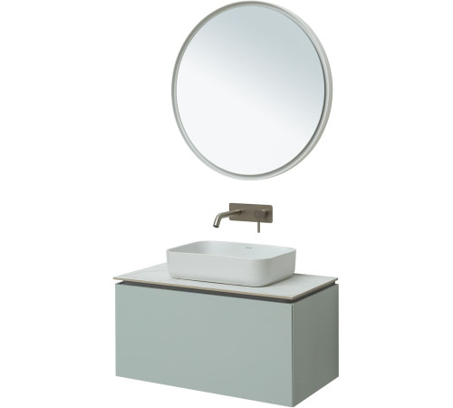 Тумба под раковину Allen Brau Infinity 85 1.21002.PWM папирус матовый