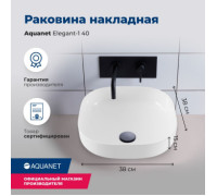 Раковина накладная Aquanet Elegant-1 40