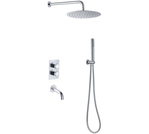 Душевой комплект Allen Brau Priority 5.31014-00 (с внутренней частью, 3 выхода) хром