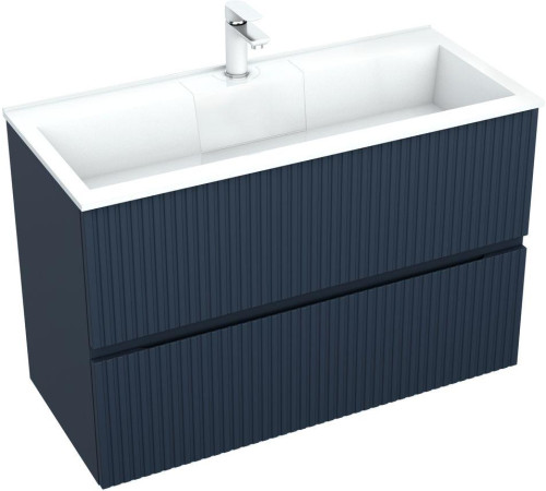 Тумба под раковину Aquanet Джейн 100 маренго