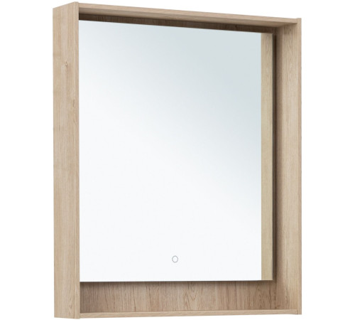 Зеркало Aquanet Милан 70 дуб светлый