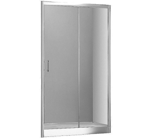 Душевая дверь Aquanet Alfa NAA6121 160, прозрачное стекло