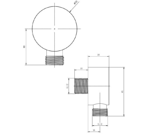 Шланговое подключение Allen Brau Priority 5.31A15-GB золото