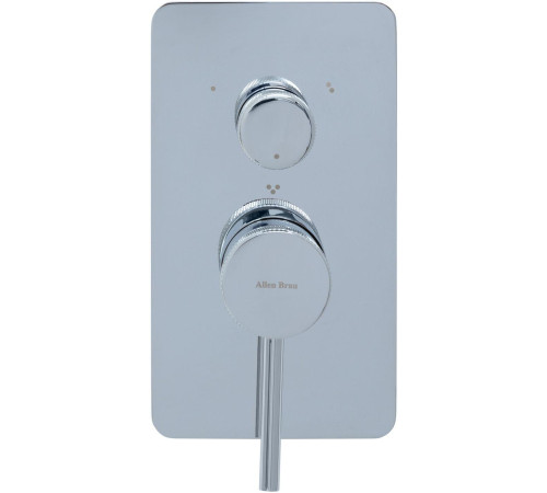 Смеситель для ванны Allen Brau Priority 5.31A11-00 (с внутренней частью, 3 выхода) хром