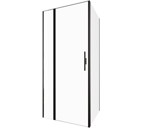 Душевой уголок Allen Brau Priority 90x80 3.31027.BBA + 3.31042.BBA черный браш