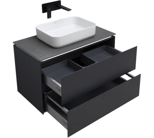 Тумба под раковину Allen Brau Infinity 85 1.21001.AM антрацит матовый