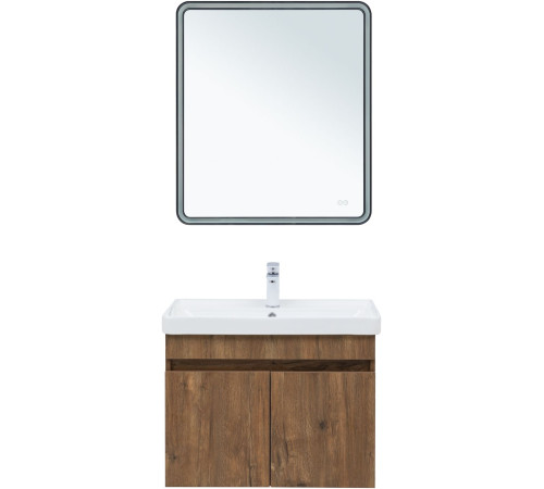 Тумба под раковину Aquanet Оптима 70 дуб рустикальный