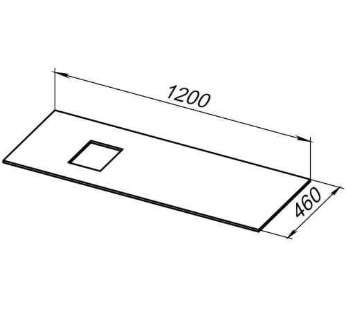 Столешница Allen Brau Infinity 120 1.21015.B L бежевый