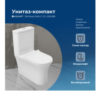 Чаша напольного унитаза Aquanet Rimless Roll-C CL-12249B