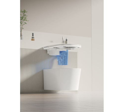 Унитаз подвесной Allen Brau Smart 4.I1001.20 белый, с функцией биде