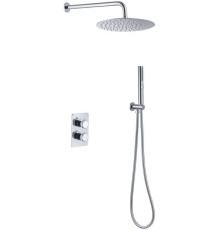 Душевой комплект Allen Brau Priority 5.31013-00 (с внутренней частью, 2 выхода) хром