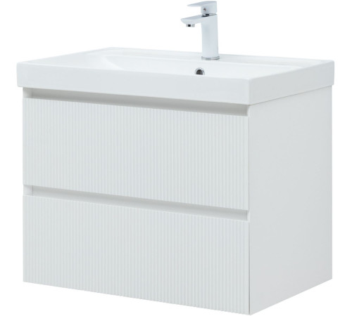 Тумба под раковину Aquanet Альтера 70 белый матовый