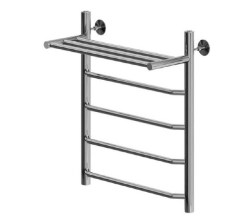 Полотенцесушитель водяной Aquanet Fiona с полкой 600x400, хром