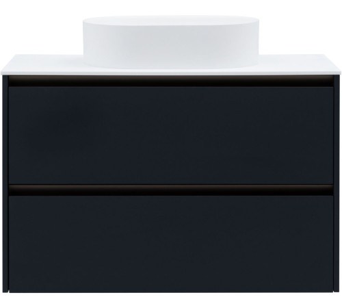 Тумба под раковину Allen Brau Activity 100 1.34014.AM антрацит матовый/олива браш