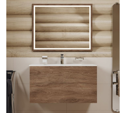 Тумба под раковину Allen Brau Glority 100 1.35002.NW дуб антик