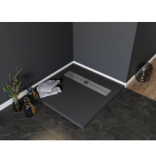 Душевой поддон Aquanet Delight 90х90 черный