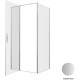 Душевой уголок Allen Brau Priority 100x90 3.31029.BA + 3.31044.BA серебро браш