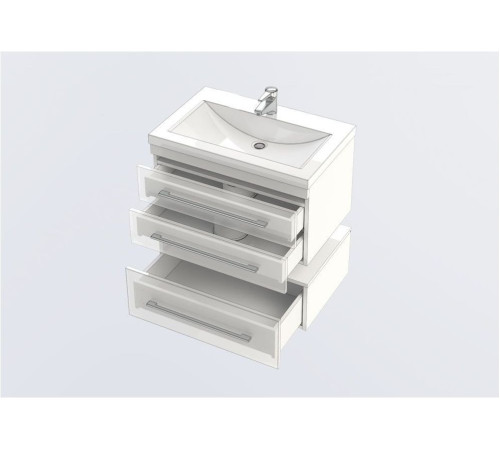 Тумба под раковину Aquanet Нота 75 белый