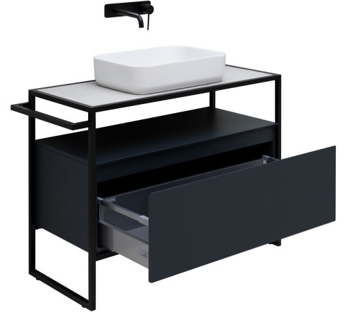 Тумба под раковину Allen Brau Priority 100 1.31003.AM антрацит матовый