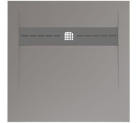 Душевой поддон Allen Brau Infinity 90x90 8.21001-PGM платина