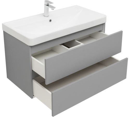 Тумба под раковину Aquanet Вега 2.0 90 мисти грин