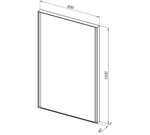 Зеркало Allen Brau Infinity 60 1.21019.BL черный