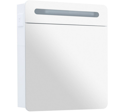 Зеркальный шкаф Aquanet Лукка 70 белый