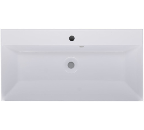 Тумба под раковину Aquanet Гласс 90 белый