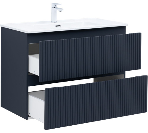 Тумба под раковину Aquanet Джейн (Flat) 90 маренго