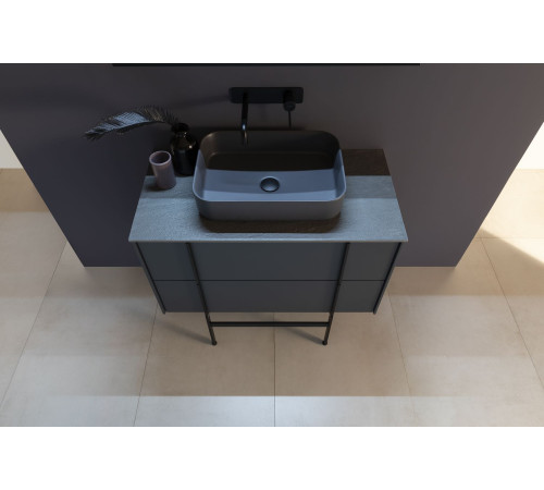 Тумба под раковину Allen Brau Reality 100 1.32007.AM антрацит матовый