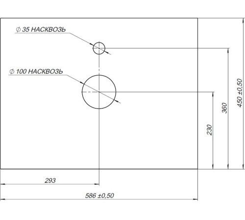 Столешница Aquanet Nova Lite 60 мрамор