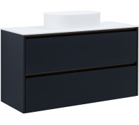 Тумба под раковину Allen Brau Activity 120 1.34015.AM антрацит матовый/олива браш