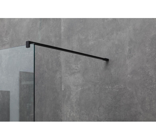 Душевая перегородка Allen Brau Infinity 1 80 3.21003.BBA черный браш