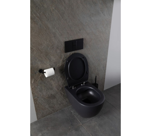 Чаша подвесного унитаза Allen Brau Reality 4.32006.31 черный матовый