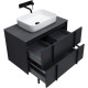 Тумба под раковину Allen Brau Reality 80 1.32005.AM антрацит матовый