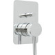 Смеситель для душа Allen Brau Priority X2 5.31011-00 (с внутренней частью, 2 выхода) хром