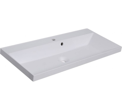 Тумба под раковину Aquanet Гласс 100 белый