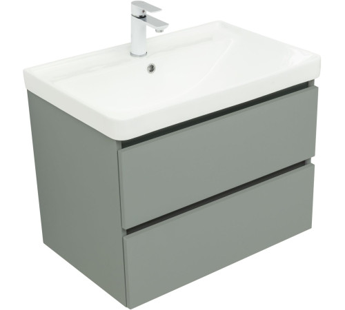 Тумба под раковину Aquanet Вега 2.0 70 мисти грин