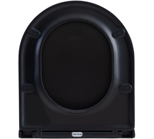 Сиденье для унитаза Aquanet Lake черный матовый