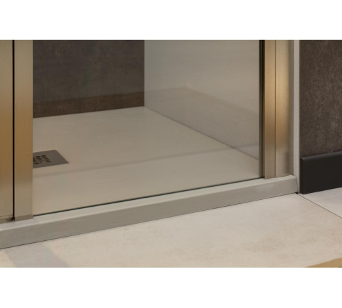 Душевая дверь Allen Brau Priority 90 3.31026.BA серебро браш