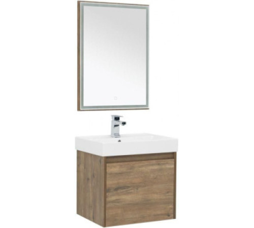 Мебель для ванной Aquanet Nova Lite 60 дуб рустикальный (1 ящик)