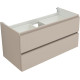 Тумба под раковину Aquanet Вега 2.0 100 бежевый