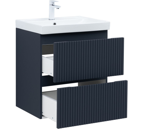 Тумба под раковину Aquanet Джейн (Flat) 60 маренго