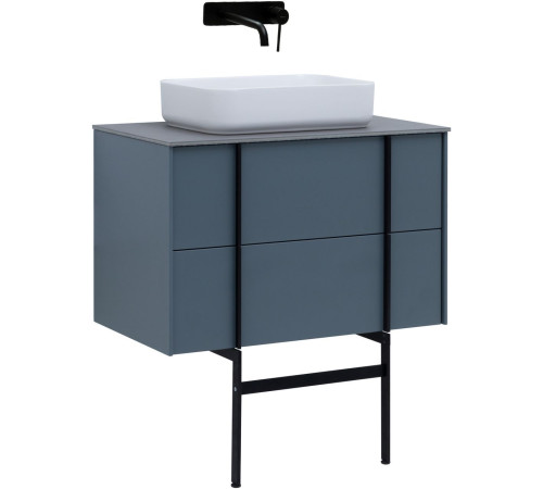 Тумба под раковину Allen Brau Reality 80 1.32005.BGM синий матовый
