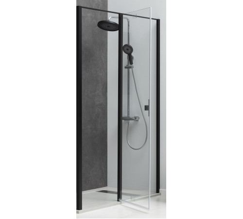 Душевая дверь Allen Brau Priority 140 3.31036.BBA черный браш
