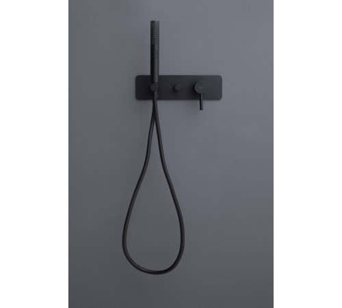 Смеситель для душа Allen Brau Priority 5.31009-31 (с внутренней частью, 2 хода) черный матовый