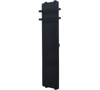 Полотенцесушитель электрический Allen Brau Infinity 160x44 с рейлингом 2.0 и креплением, черный матовый