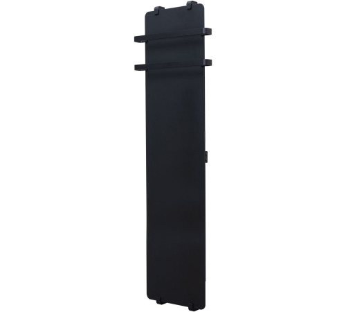 Полотенцесушитель электрический Allen Brau Infinity 160x44 с рейлингом 2.0 и креплением, черный матовый